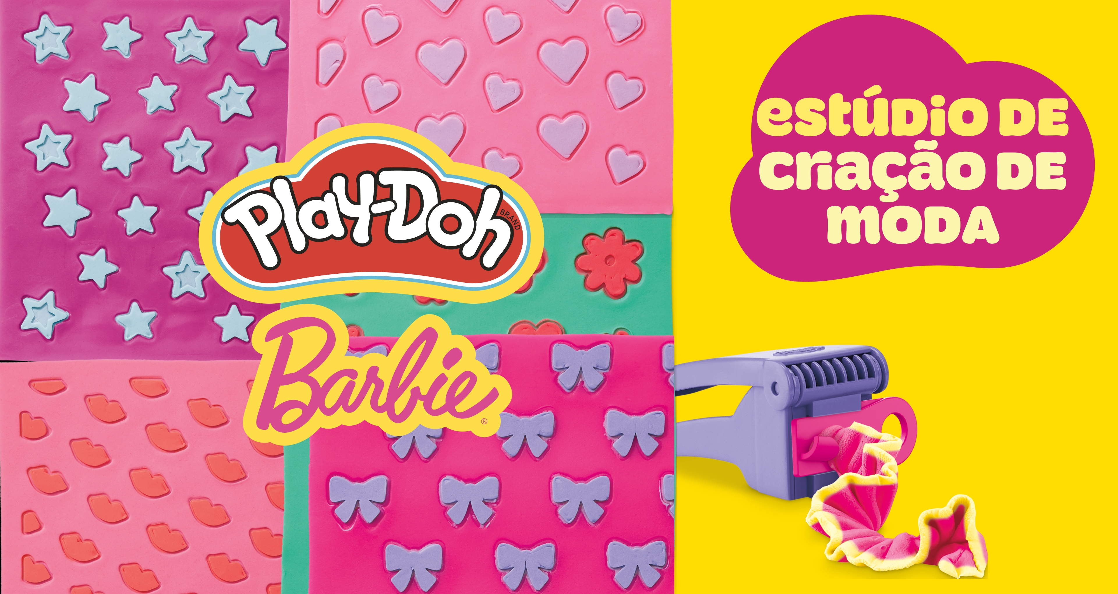 Play-Doh Barbie Estúdio de Criação de Moda