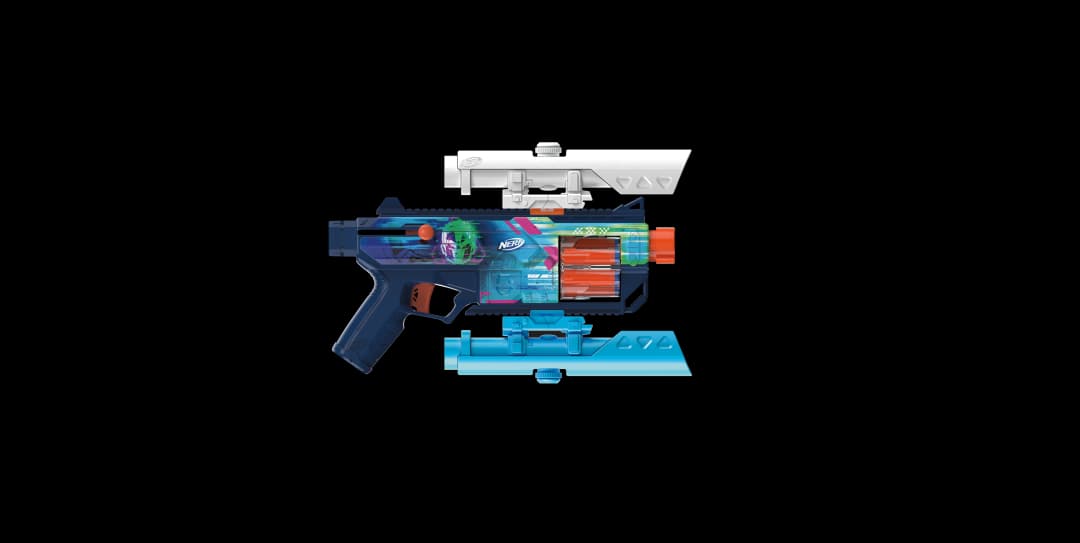 Nerf Loadout Cyberlight Ghost Blaster