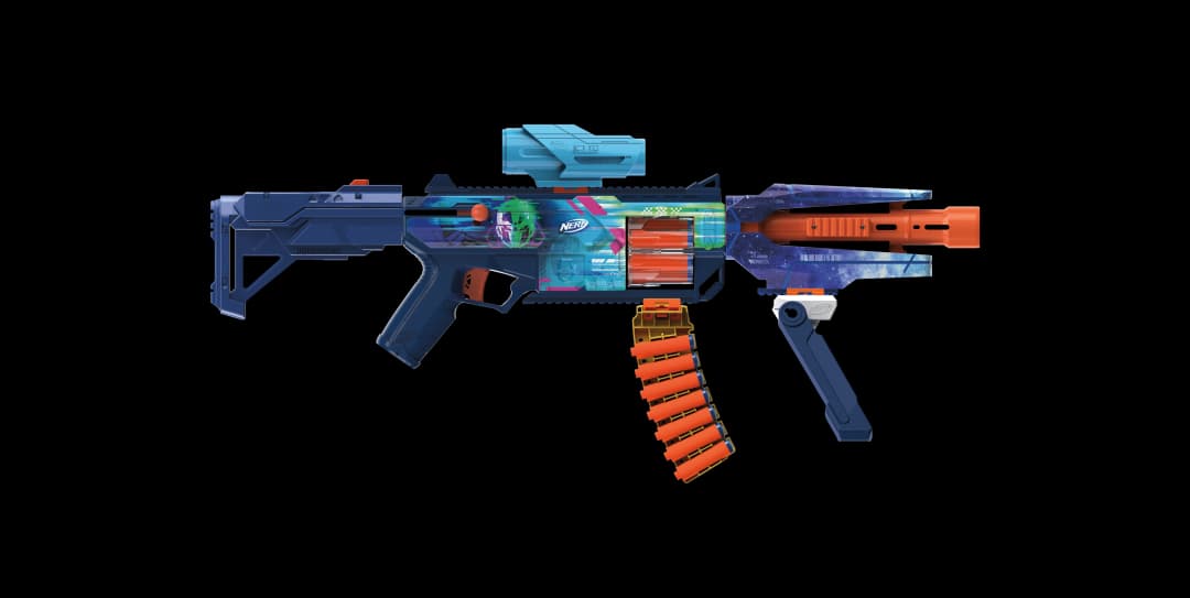 Nerf Loadout Cyberlight Ghost Blaster