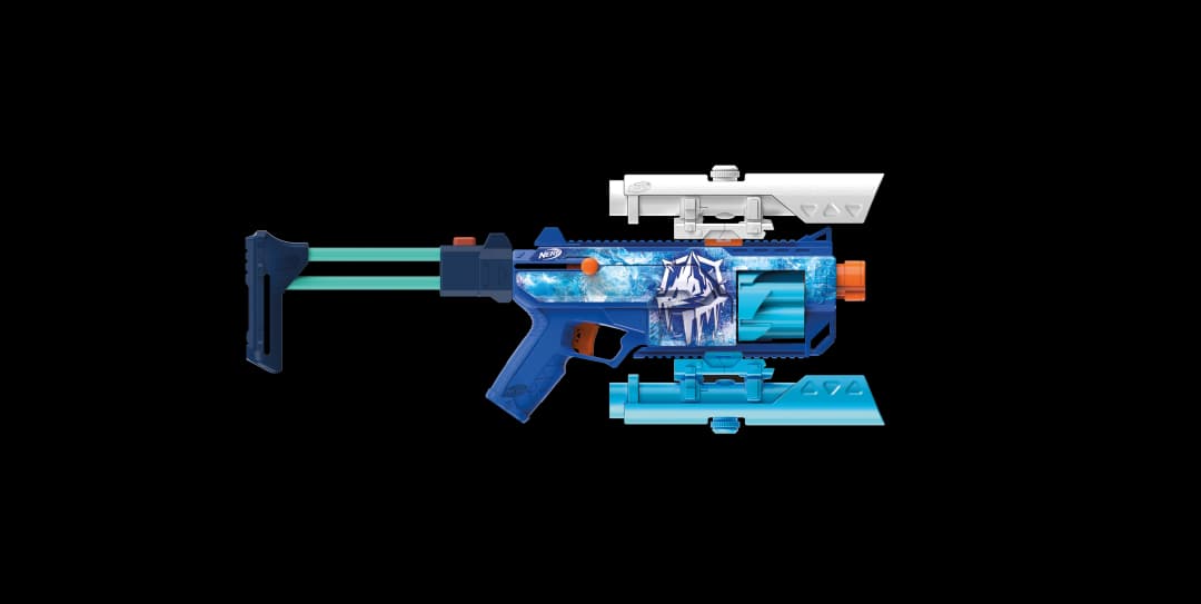 Nerf Loadout Frost fusion Blaster
