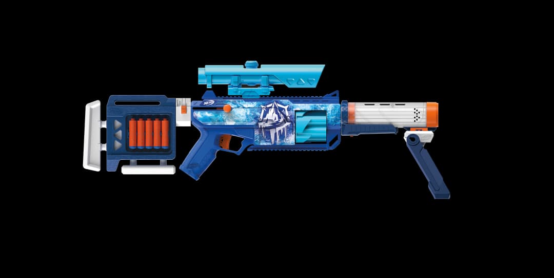 Nerf Loadout Frost fusion Blaster