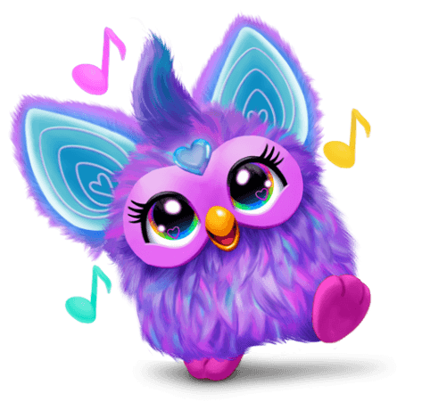 Furby Purple Plush