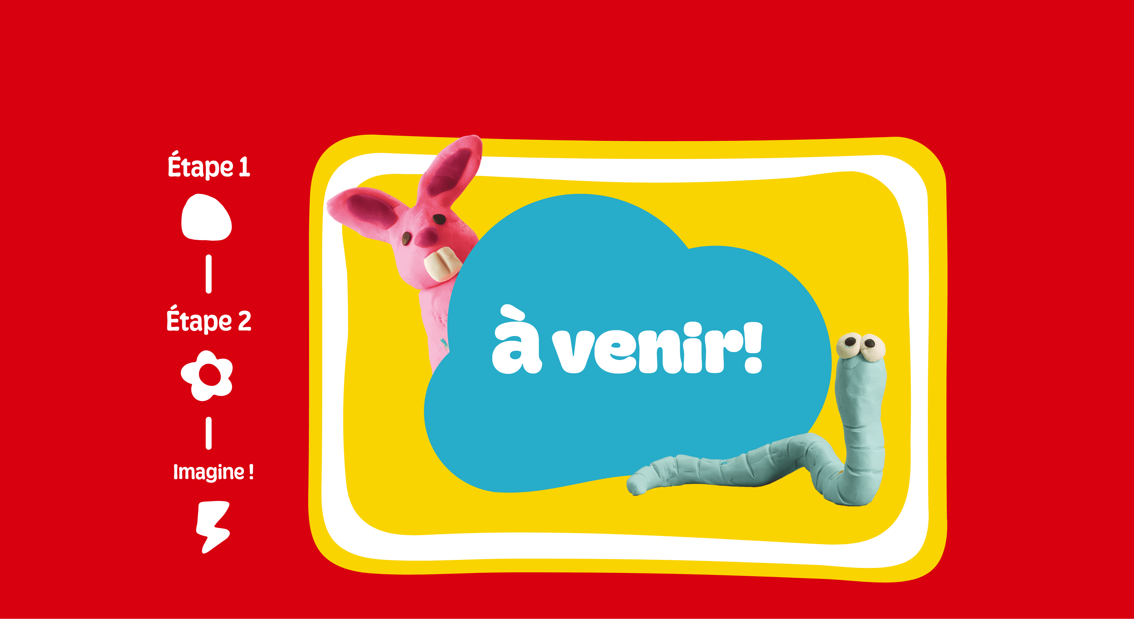 Bannière créatif Play-Doh