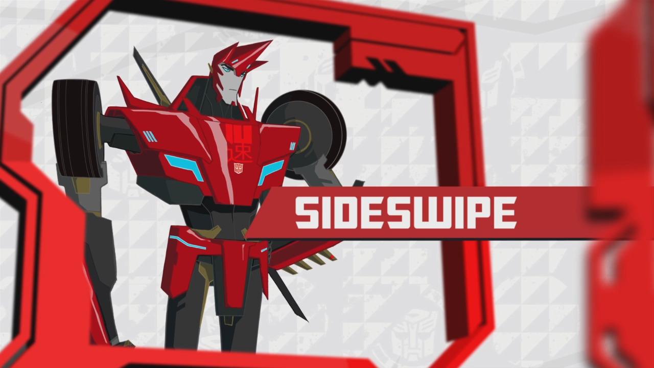 Transfomers Robots in Disguise: Meet Sideswipe