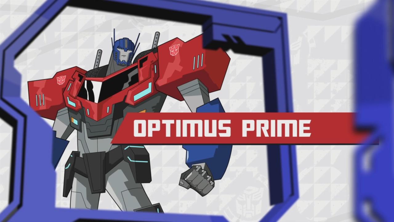 Transformers Robots in Disguise: Meet Optimus Prime