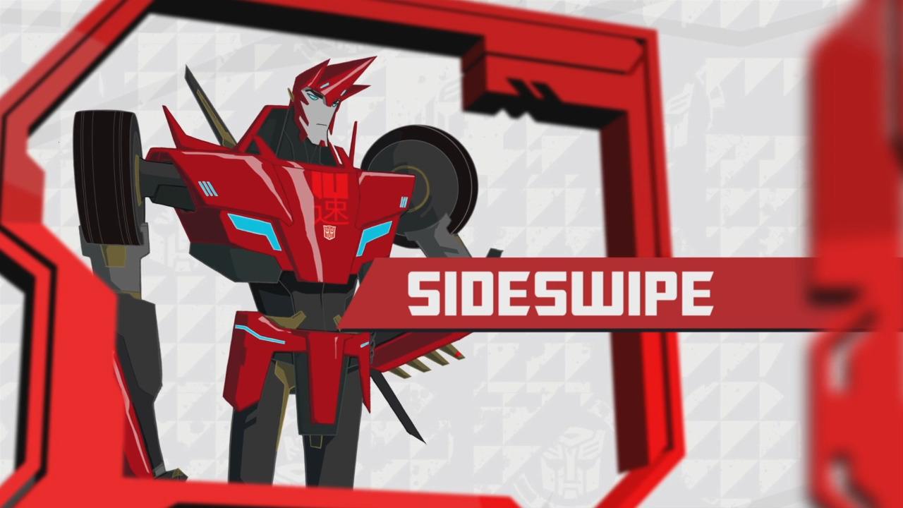 Transfomers Robots in Disguise: Meet Sideswipe
