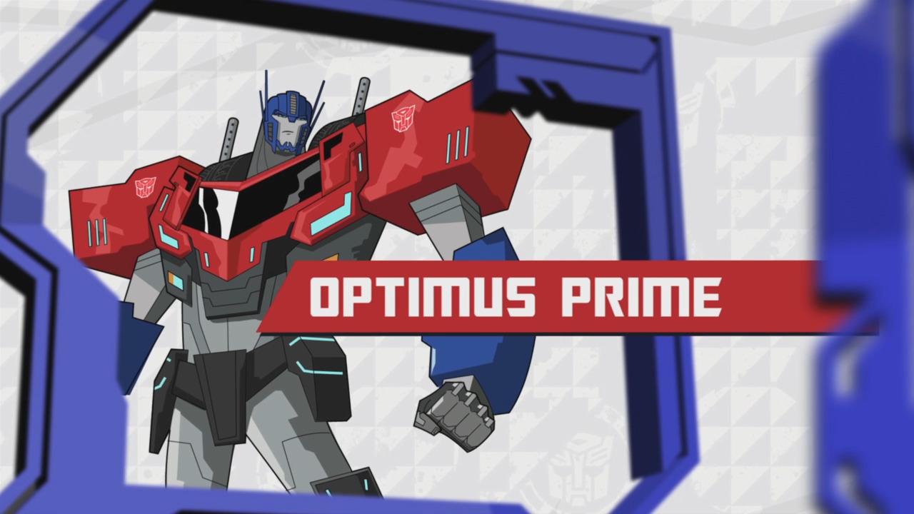 Transformers Robots in Disguise: Meet Optimus Prime