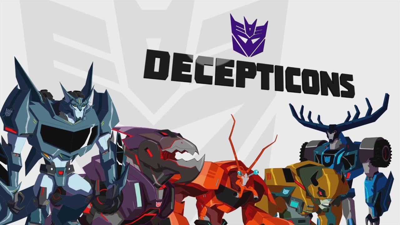 Transfomers Robots in Disguise: Meet the Decepticons