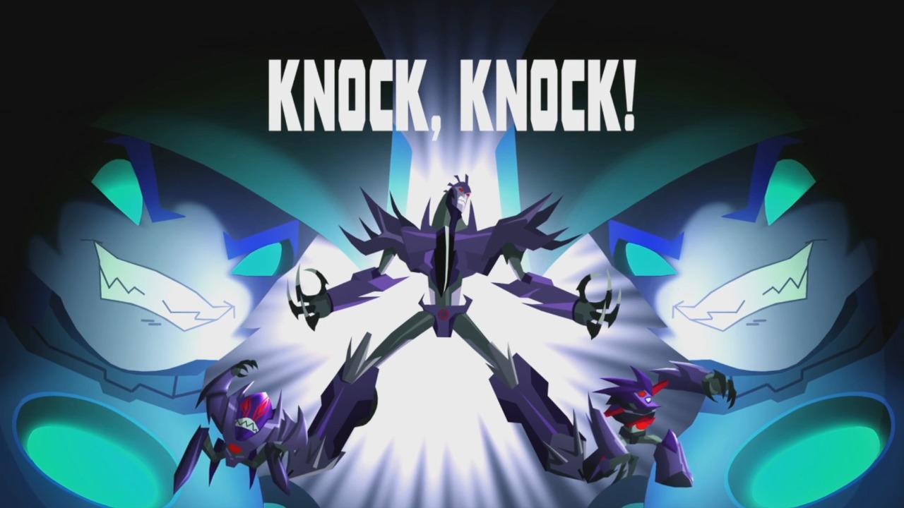 Transformers Robots in Disguise: Knock Knock